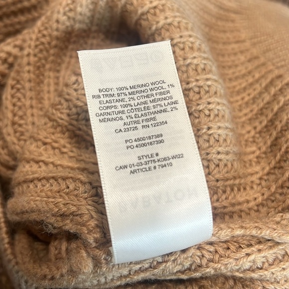 Aritzia Babaton Canbera Light Brown Merino Wool Cardigan Size XS - Picture 10 of 10